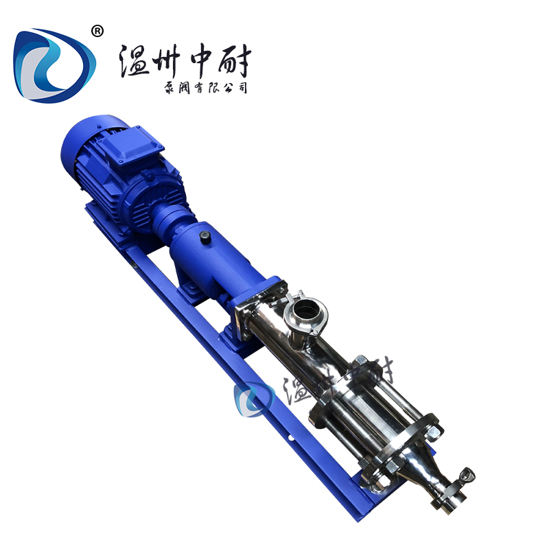 食品衛(wèi)生級不銹鋼螺桿泵FG螺桿泵系列